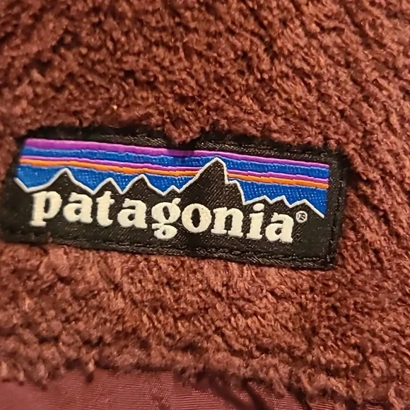 Patagonia Pullover Burgandy Polar Flece XS - Picture 3 of 11